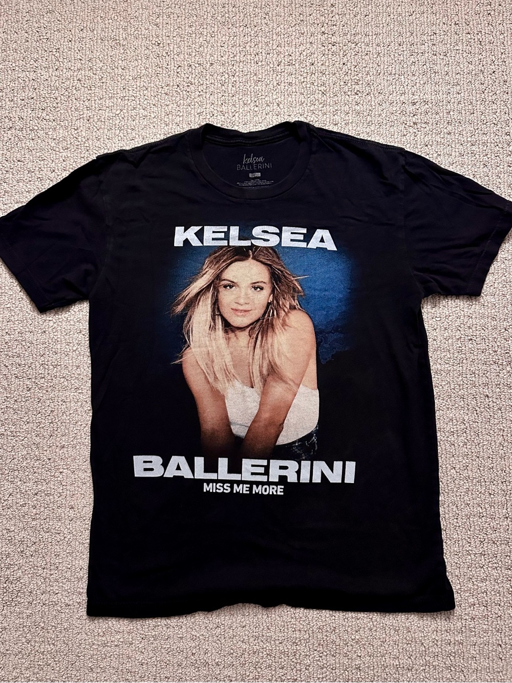 Black Concert Graphic Tee - Kelsea Ballerini Miss Me More Tour